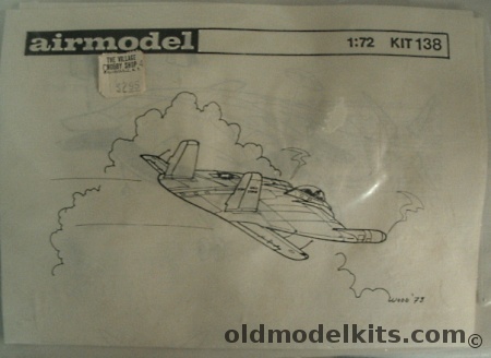 Airmodel 1/72 XF5U-1 Flying Pancake/Flapjack - Bagged - (XF5U1), 138 plastic model kit